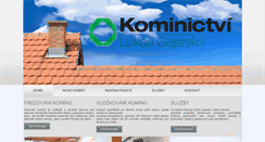Desktop Screenshot of kominictvi-gajarsky.cz